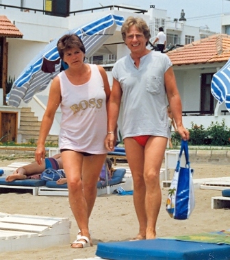 Am Strand von Alanya