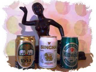 Eine grosse Auswahl an Biersorten gibt es in Thailand,hier mal  eine dreier bersicht!