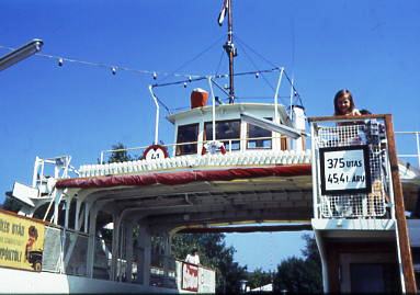 Fhre auf dem Plattensee.