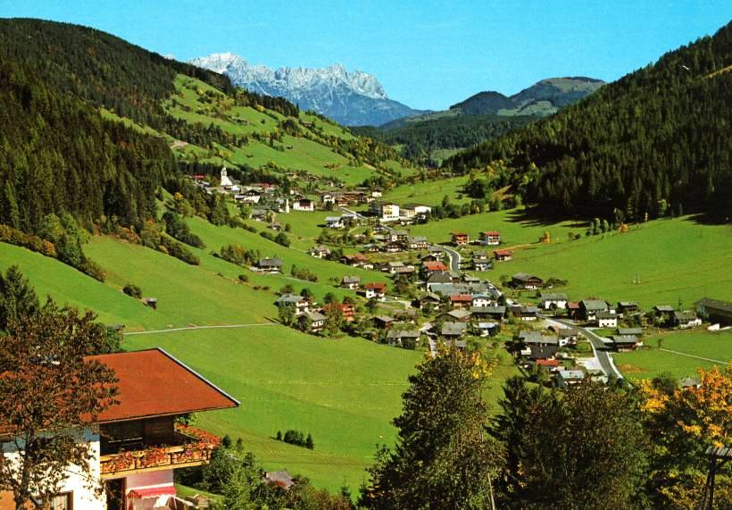 Oberau  im Hochtal Wildschnau  -  sterreich