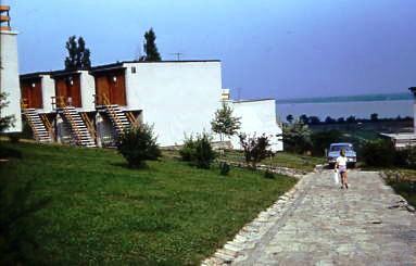 Bungalowanlage in Thihany am Plattensee.